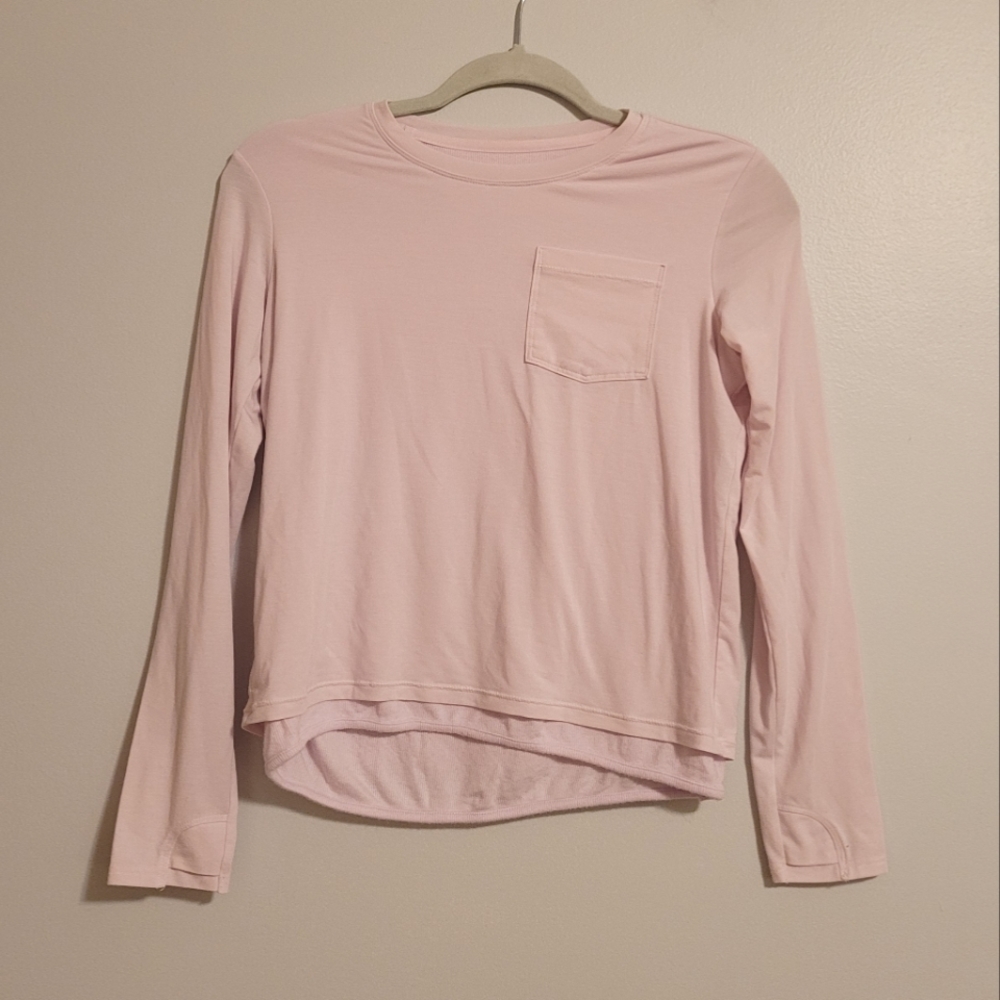 💜NWOT AthletaGirl Violet Layered Long Sleeve💜